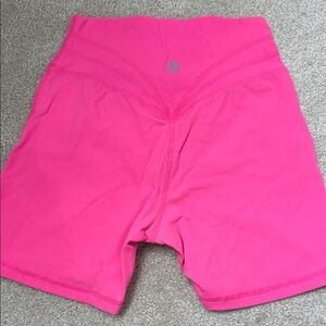 BuffBunny Vivid Pink Women's Athletic Shorts